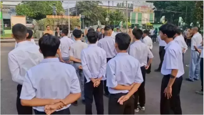 Controversial Discipline Program Sends “Unruly” Students to Army Facility in Bandung
